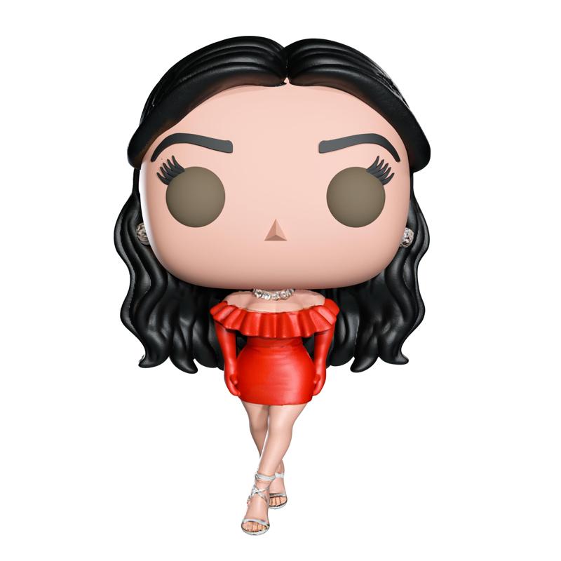 Funko pop girl dress red