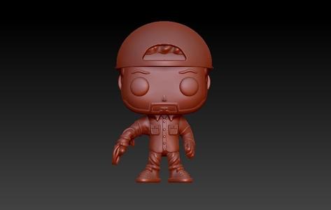 FUNKO POP BOY CAP AND SHRIMP