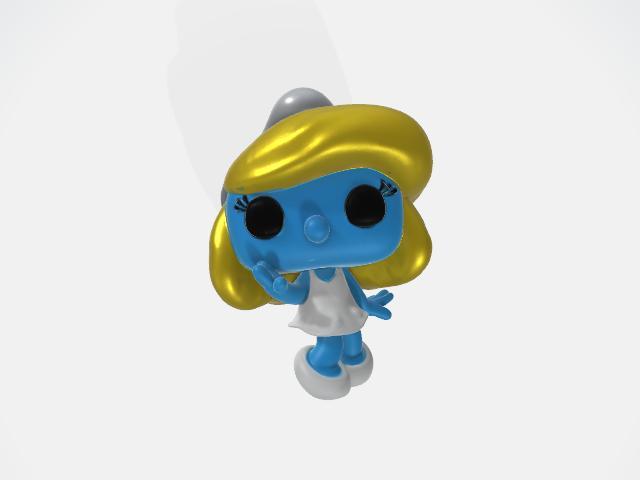 POP smurf smurfette