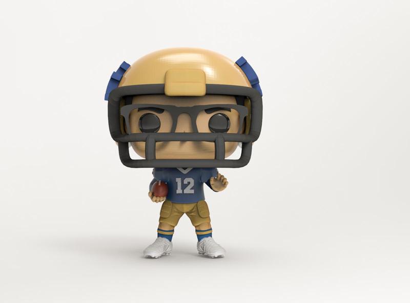 FUNKO AMERICAN PLAYER PUMAS UNAM - VERA ART3D
