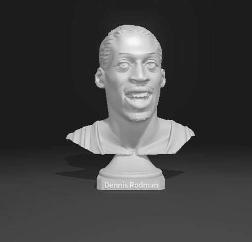 Dennis Rodman - Premium Statue
