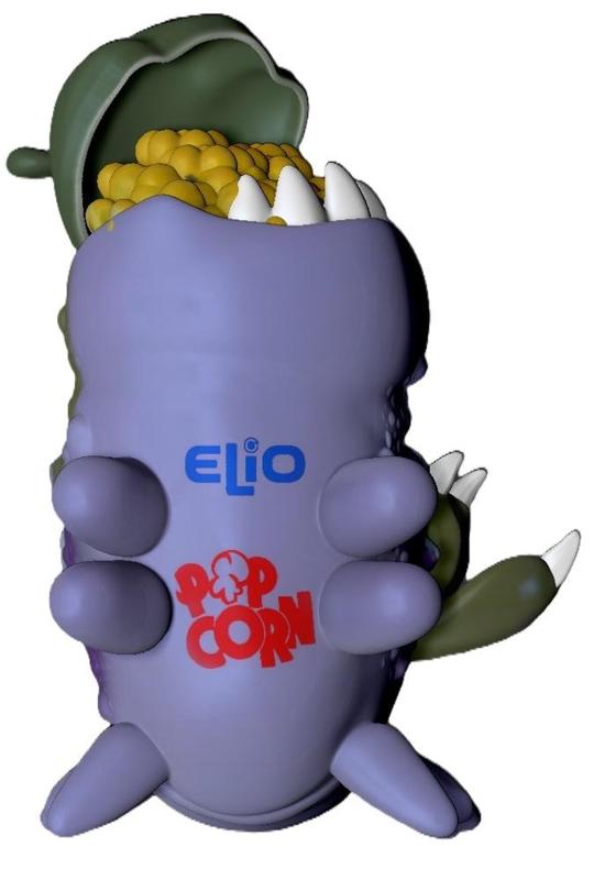 POP CORN POCHOCLERA ELIO GLORDON LORD GRIGON HELIX