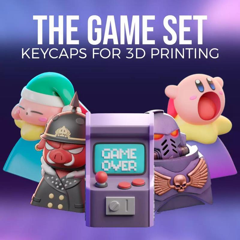 The Game Set  - keycaps to print