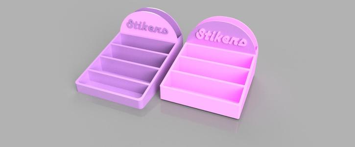 Stikers display boxes