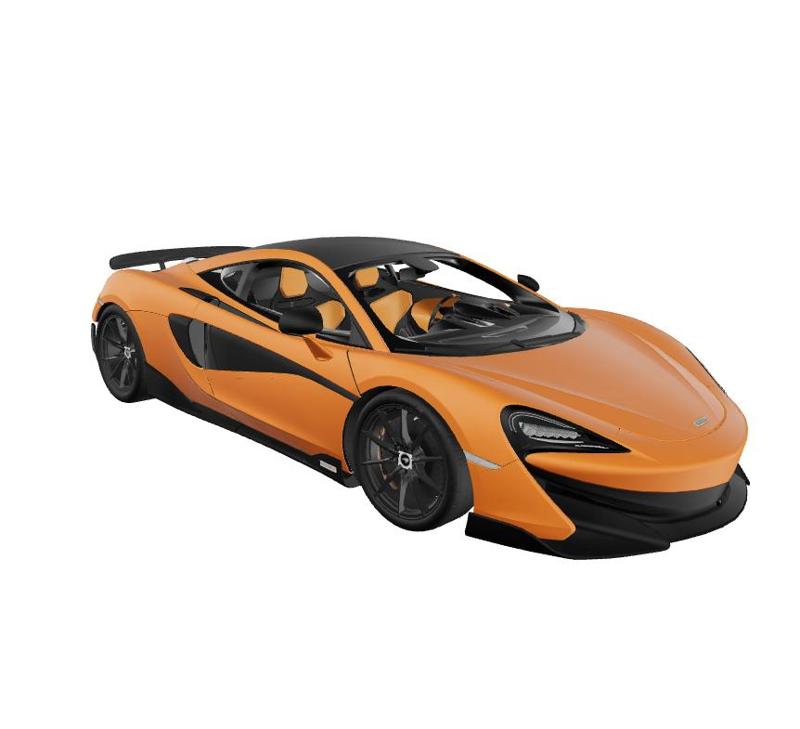 2019 McLaren 600LT(HIGH QUALITY, COMPLETE INTERIOR)