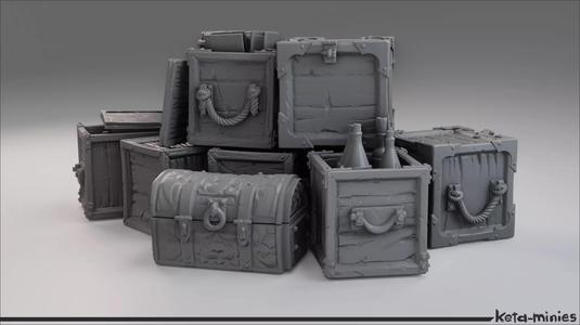 Medieval Crate Pack A