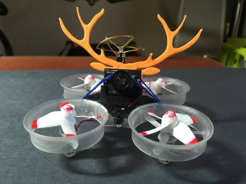 The Rotor Rack: Tiny Whoop (Inductrix) Antenna Guard