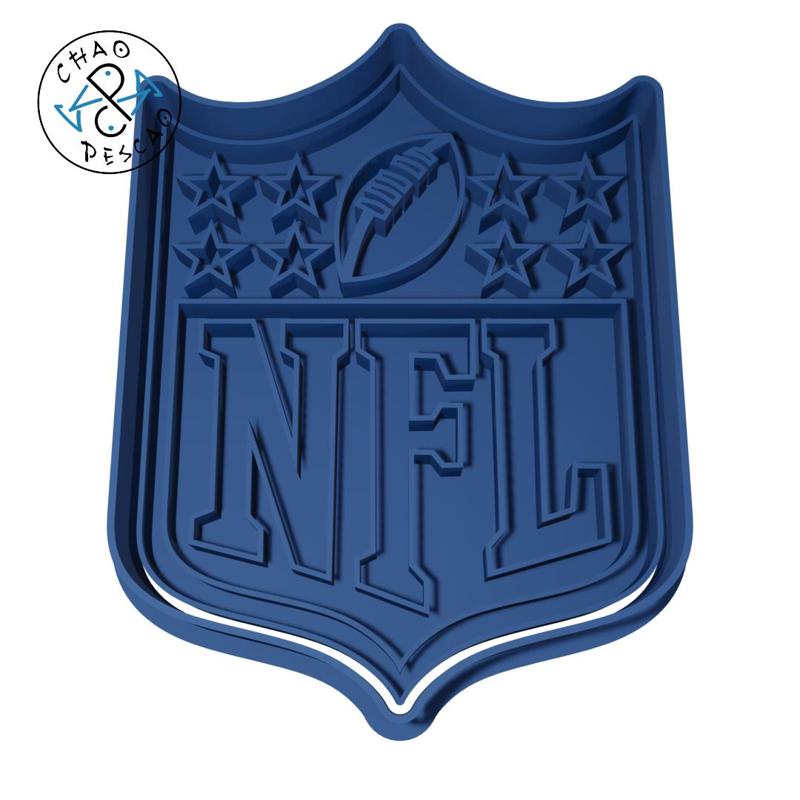 NFL - Cookie Cutter - Fondant - Polymer Clay