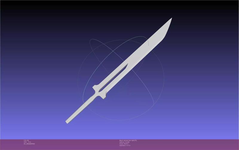 Bleach Sennen Kessen Hen Zangetsu Right Hand