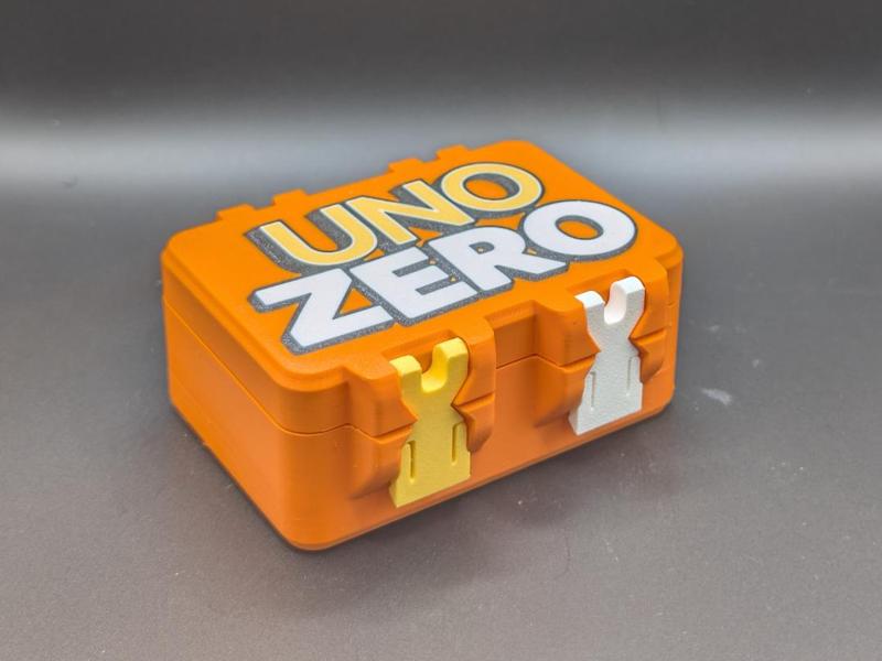 Uno Zero Card Box - SnapLock