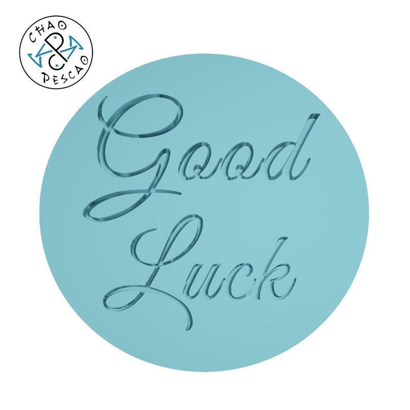 Good Luck - Stamp Outboss - Cookie - Fondant - Polymer Clay