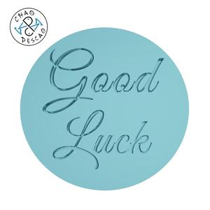 Good Luck - Stamp Outboss - Cookie - Fondant - Polymer Clay