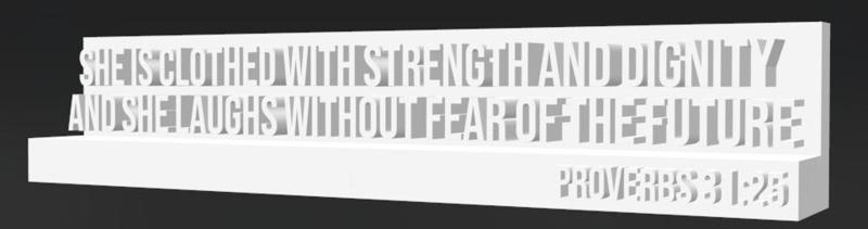 Bookshelf Decor for Young Woman of Faith