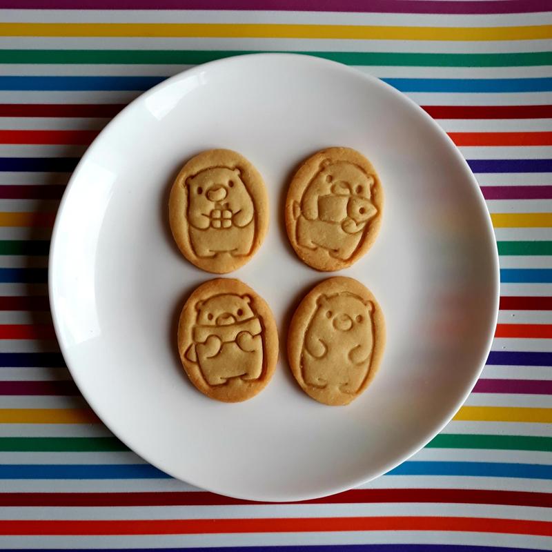 Bear Cookie Cutter Cute Stamp