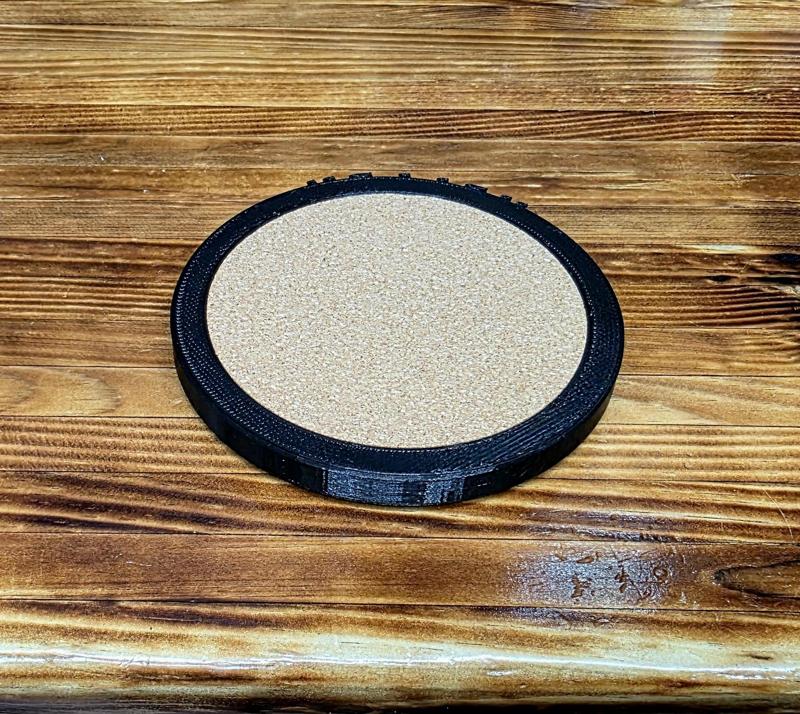 4-Inch Coaster with Built-In Bottle Opener (Step Files Included)