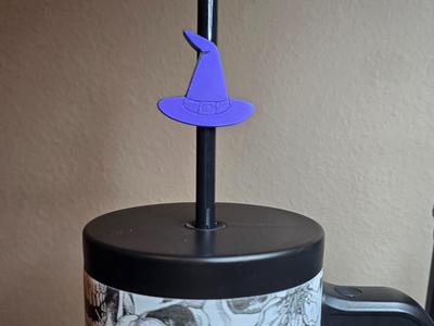 Witch Hat Straw Topper