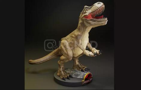 T-rex Dinossaur joystick holder