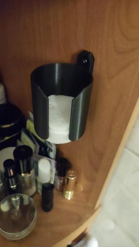 Wattepads wall dispencer