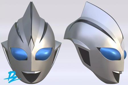 Mask Ultraman Evil Tiga