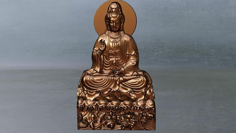 Budha Wood Carving