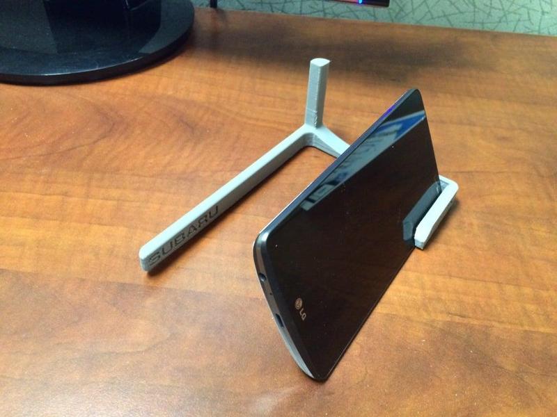 2015 Subaru WRX Console Phone Stand