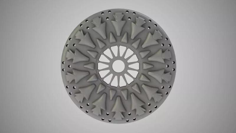 Wooden Door Ornament