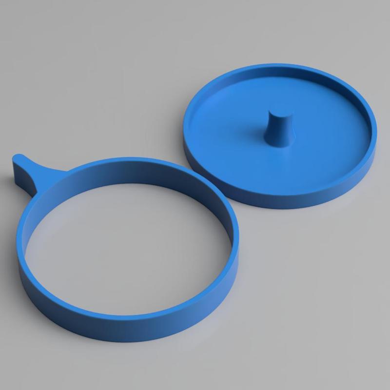 Burger (or Dough) Press 15 cm for Big Hamburgers 3d model