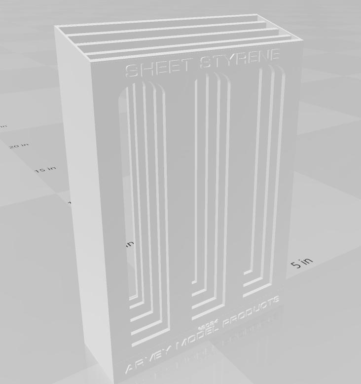 Styrene Sheet Organizer Ver2