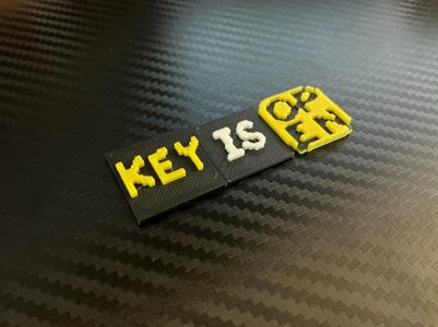 Key Is Open Text