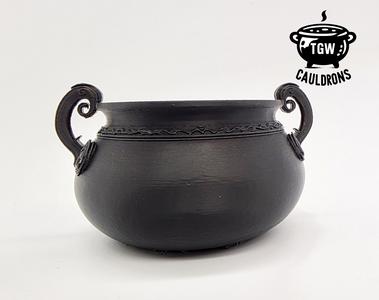 Fancy Cauldron - Flat Bottom