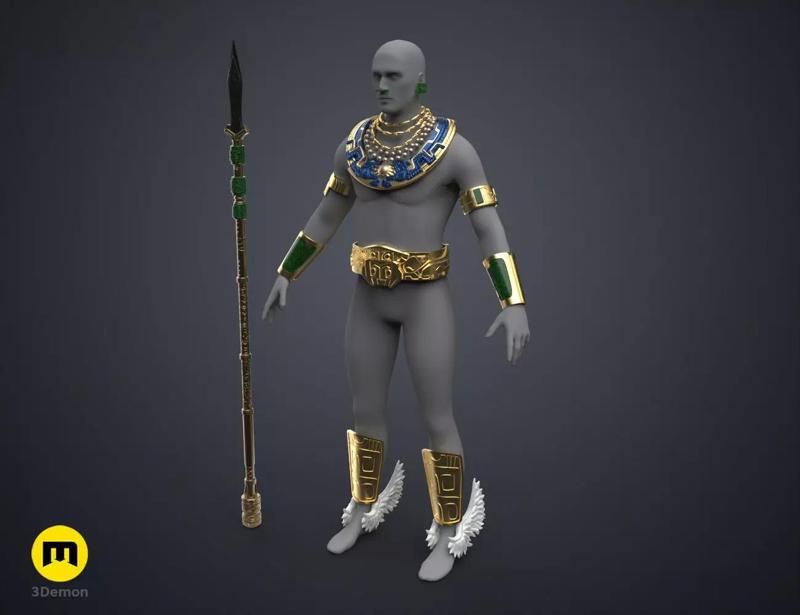 Namor Armor and Spear - Wakanda Forever