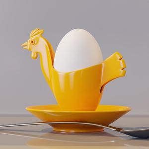 Egg Cup Hen Design