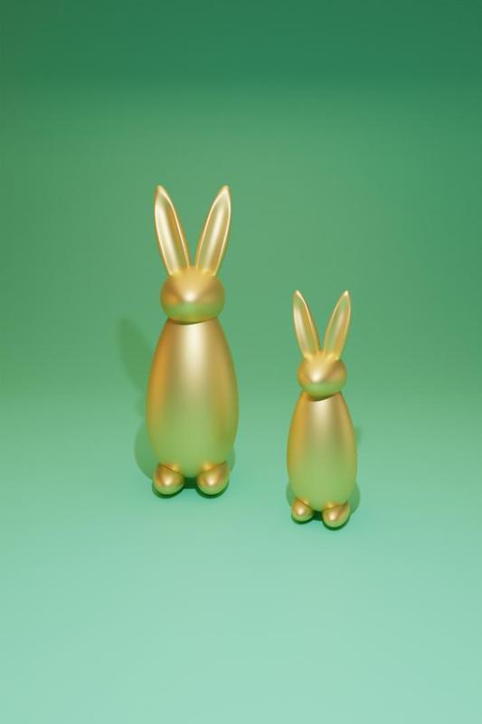 Easter Bunny in two colors