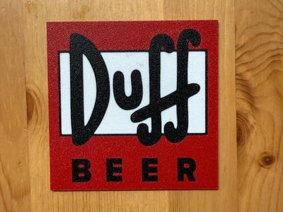 Duff Beer Coaster