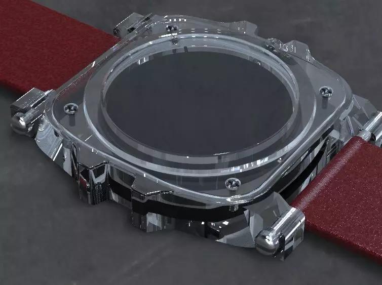 Crystal Sapphire Watch Case for ENLOONG