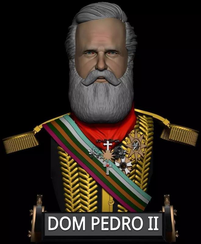 DOM PEDRO II BUST