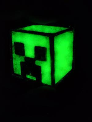 Gengar and creeper key chains