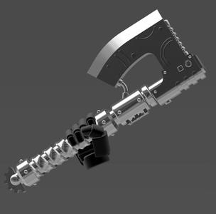 Alien Hunters Stolen Tech Axe