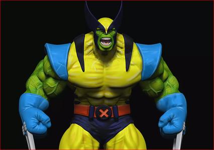 Wolverine-Hulk Mashup