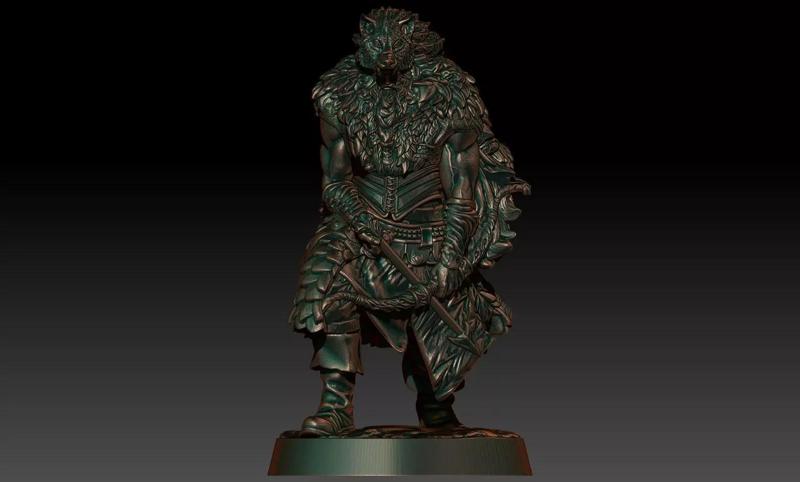 Ullr statuette
