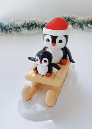 Flexi Penguin with sled - No supports