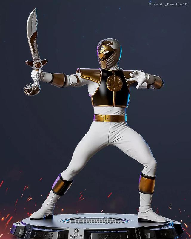 White Ranger Mighty Morphin Power