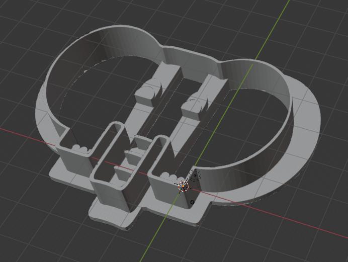 Cookie cutter elephant cookie maker