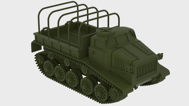 Prime Mover heavy artillery tractor (100 followers special)