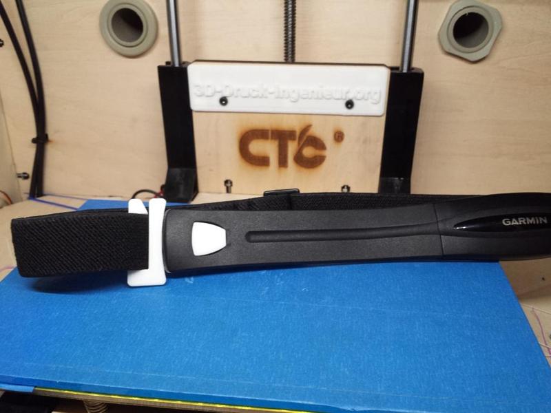 Clip Connection for Garmin Heart Rate Sensor Chest Strap 