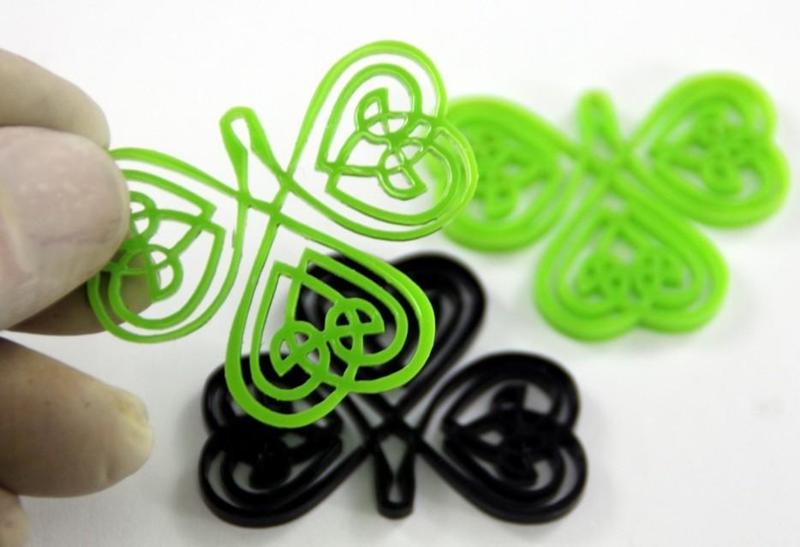 Celtic Clover Earring - Laser cut