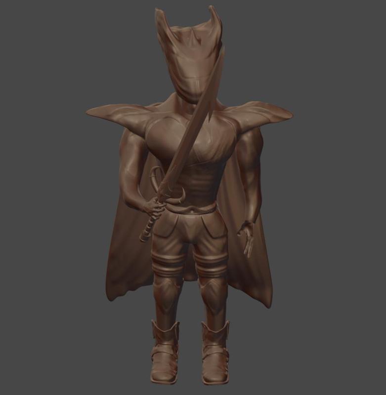 Warrior Helbreath MMORPG Art