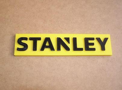 Stanley Logo manufacturer of high quality tools