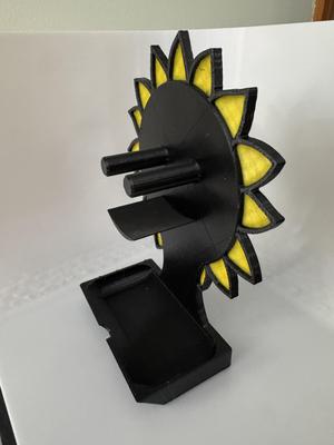 Scrub Daddy/Mommy sunflower holder No 