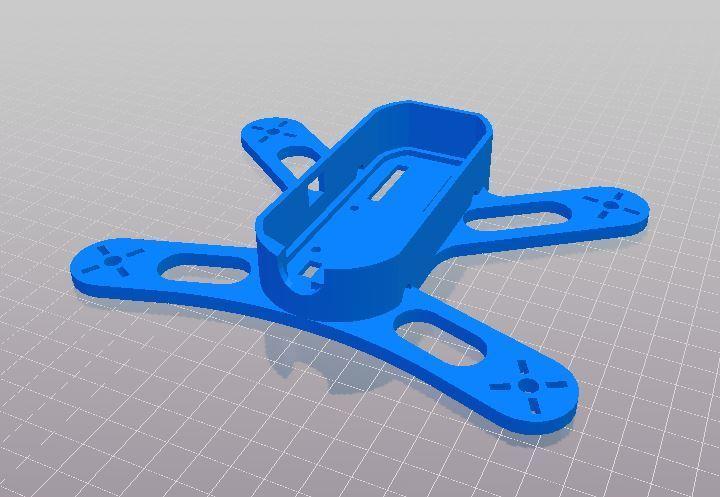 180 class quadcopter frame